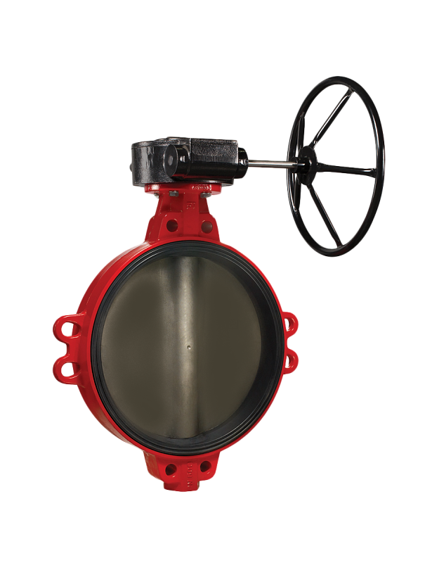 Затвор поворотный дисковый ГРАНВЭЛ, ЗПНЛ, DN150, PN16, корпус - GGG...