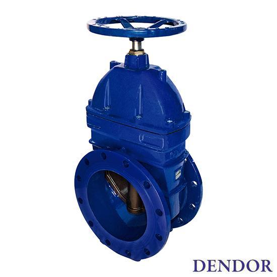 Задвижка "DENDOR" тип 47GV DN 600 PN10/PN16 чугунная с об...