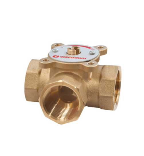 Поворотный смесительный клапан Giacomini R297 1 1/4" DN 32 PN 16 тр...