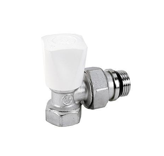 R705X023, Угловой ручной клапан компактный, 1/2" без упл