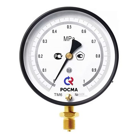Манометр ТМ-610РМТИ.00(0-0,06MPa)M20x1,5.0,6