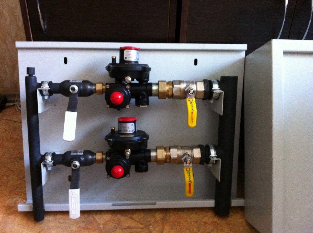Пункт редуцирования газа ПРГ-ГАРАНТ-А-35/2 с двумя линиями редуцирования, на базе регуляторов давления газа VENIO-A35
