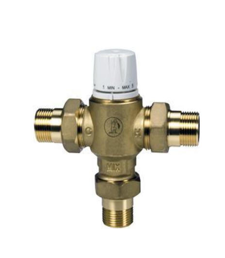 R156Y223, Термостатический смесительный клапан с защитой от ожога, 1/2" - Kv 1,3