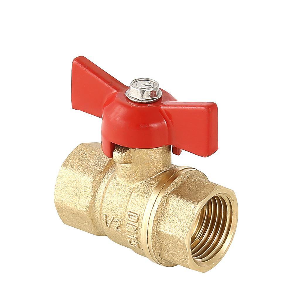 Кран шаровый Valtec СТАНДАРТ VT.122.G.04 1/2" DN 15 PN 16, латунный...