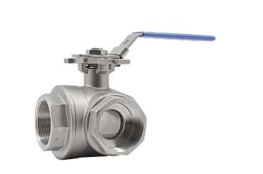 BV03L.04.008.63.Р/Р - Кран шар.3-ход,корп-нерж, полупр. DN08 PN63, ...