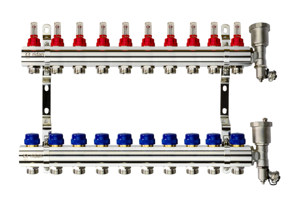 FHF-10F set коллектор+кроншт+торц.секция
