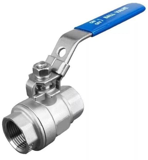 Кран шаровой_AISI 316L_из 2-х частей вр/вр_G 1/4"