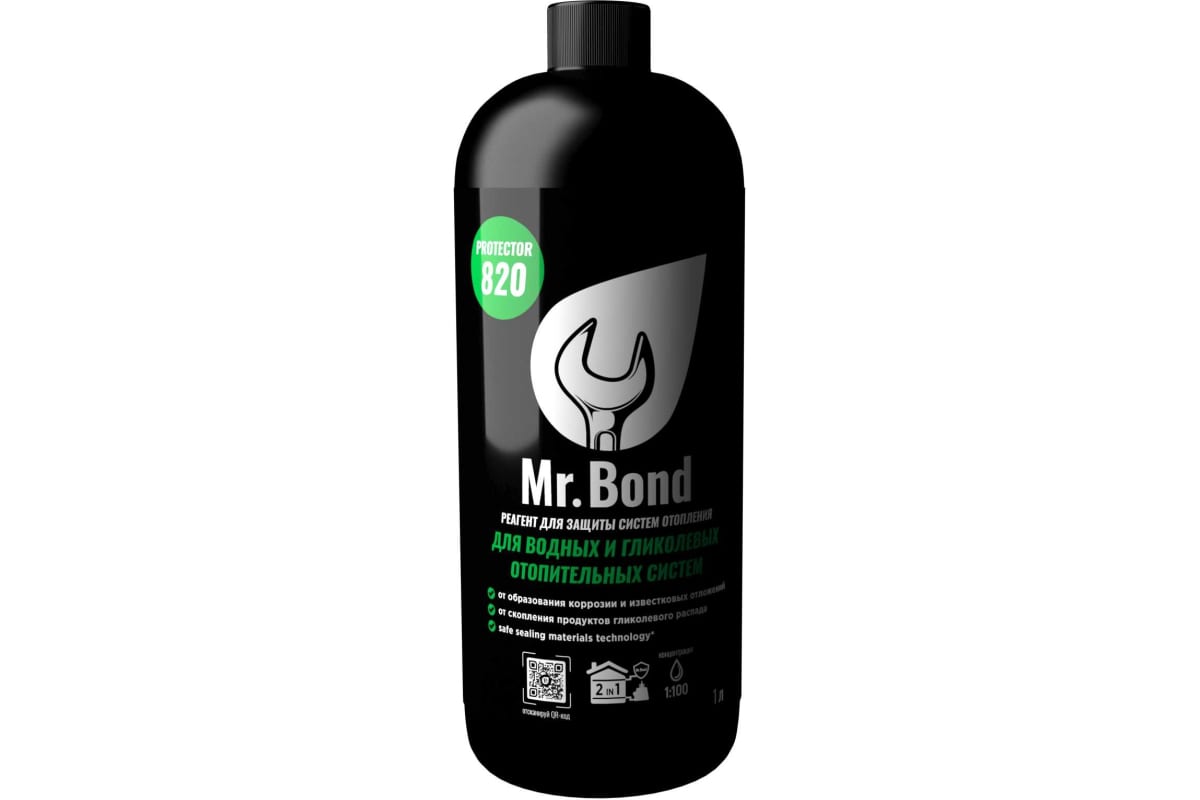 Mr.Bond Protector 820 Реагент 2в1 для антибактериальной очистки и защиты