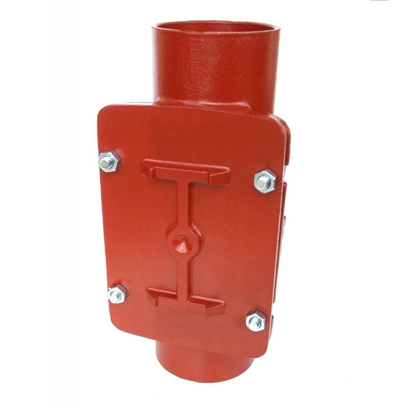 Ревизия чугунная SML c прямоугольной крышкой DN250