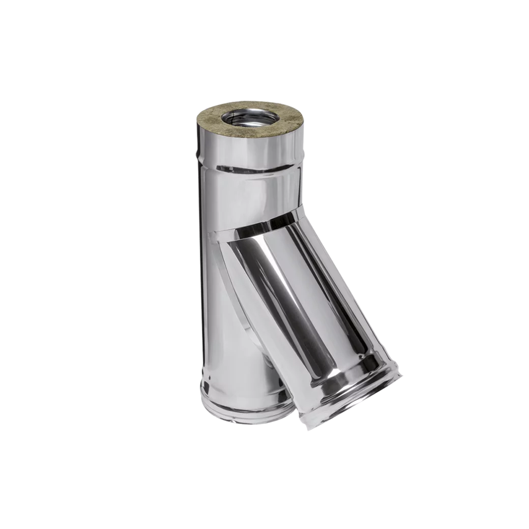 Ferrum GS 30-50Z Сэндвич-тройник 135° (430/0,5мм + оц.) Ф110х200