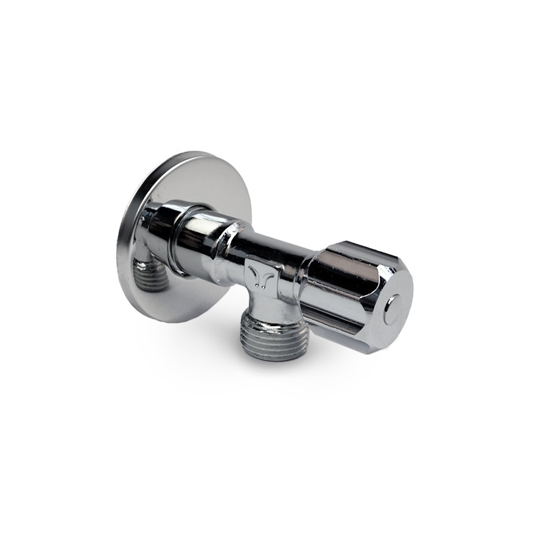 Вентиль PRO AQUA, 1/2", угловой для подкл. сантех. оборудования, VSV-m15-m15
