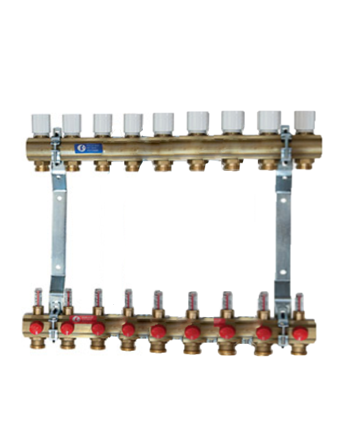 R553KY069, Комплект коллекторного узла для R557R-1, 1" x 3/4"E /9