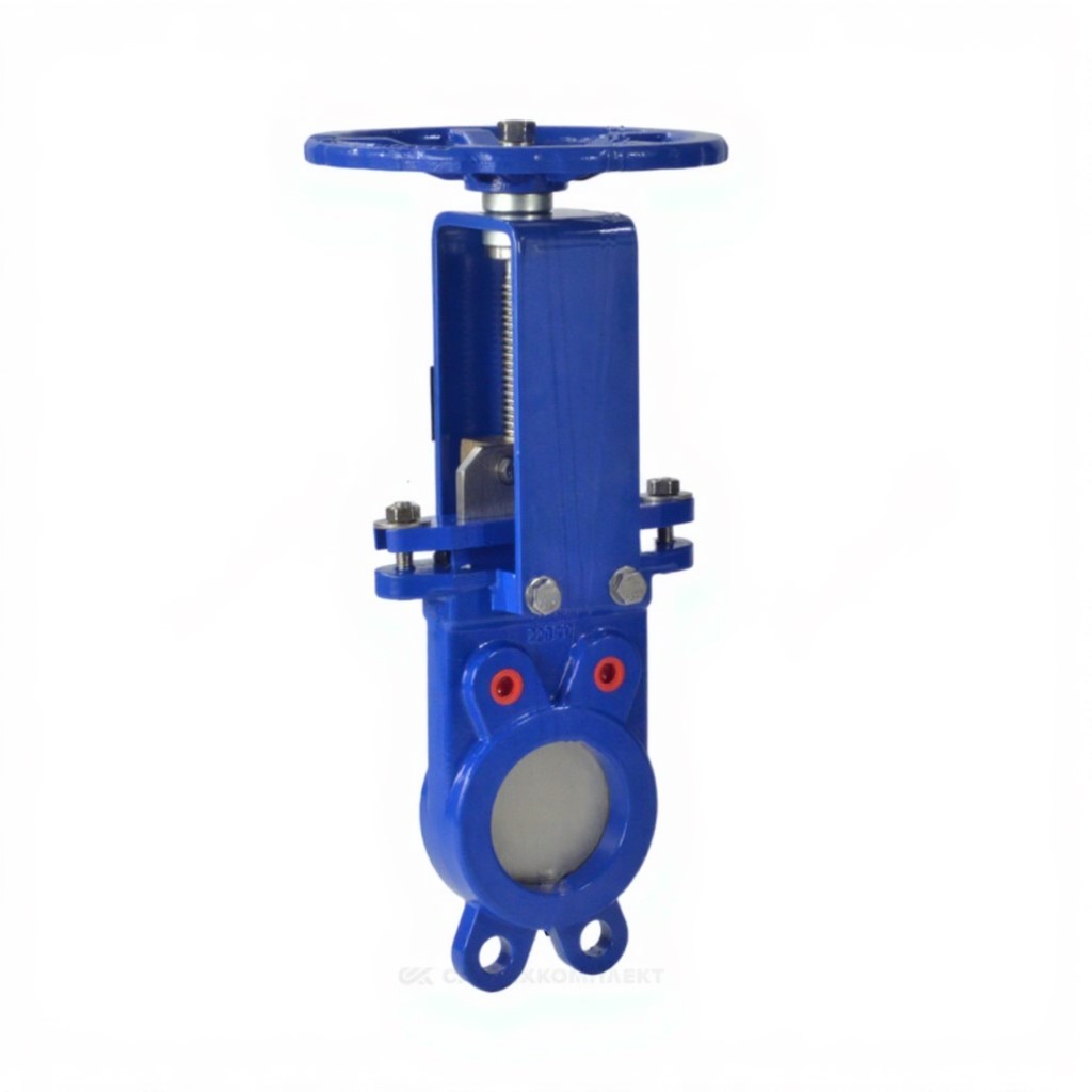 Задвижка шиберная Benarmo, 1110W, Ду 80, Ру 16, чугун, двусторонняя...