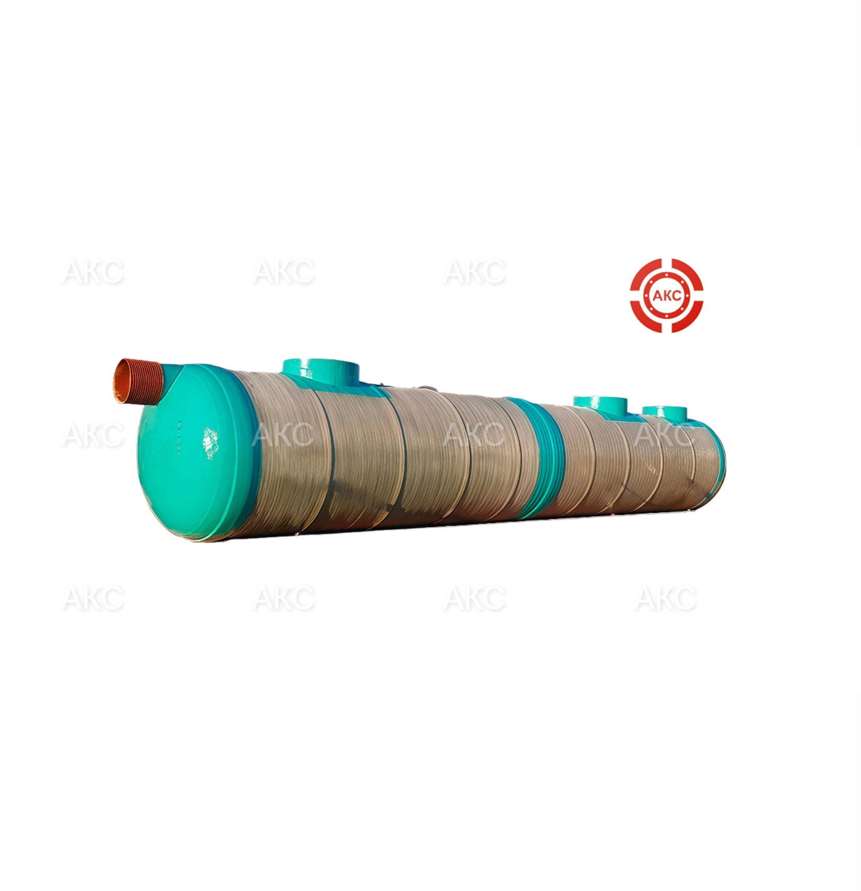 Локальное очистное сооружение ЛОС, 90 л/с, 3200х10000 мм, из стекло...