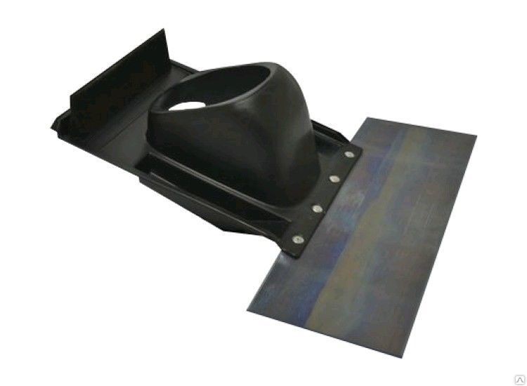 Элемент для пересечения крыши, 25-45°, черный