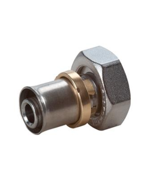 RM179Y116, Прямой фитинг с накидной гайкой евроконус, 1/2"E x(20x2)