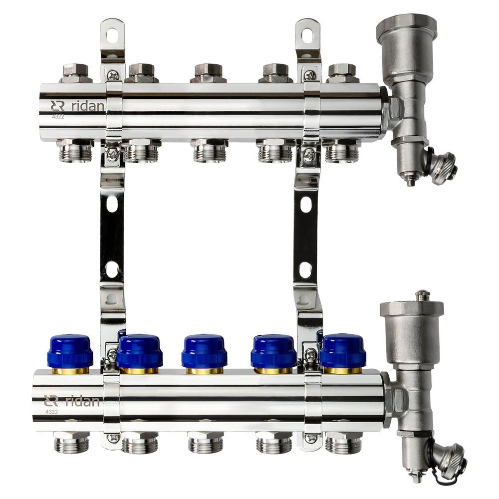 FHF-5 set коллектор+кроншт+торц.секция