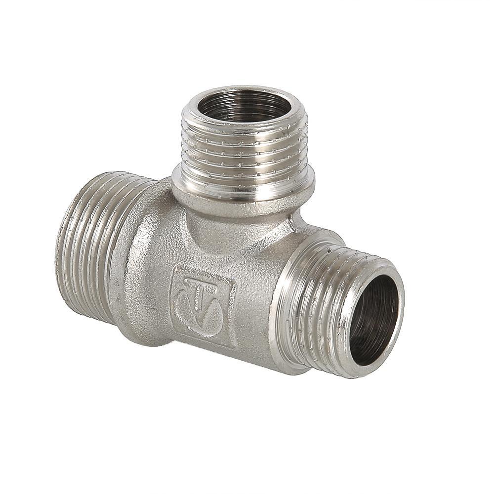 Тройник переходной 3/4"х1/2"х1/2" нар.-нар.-нар