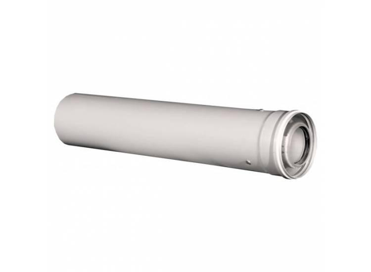 Удлинитель, 0,5 м, 60/100 PP, стальной соединительный хомут в комплекте