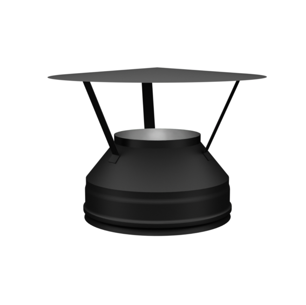Ferrum Blackside Оголовок (430/0,5 мм/эмаль/600° черная) Ф115х200