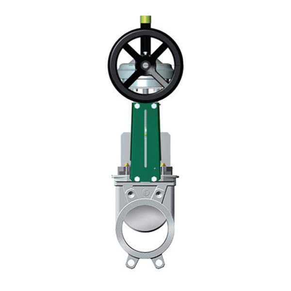 Задвижка шиберная Tecofi VG6400-01MM0600 DN 600 PN 10 нержавеющая м...