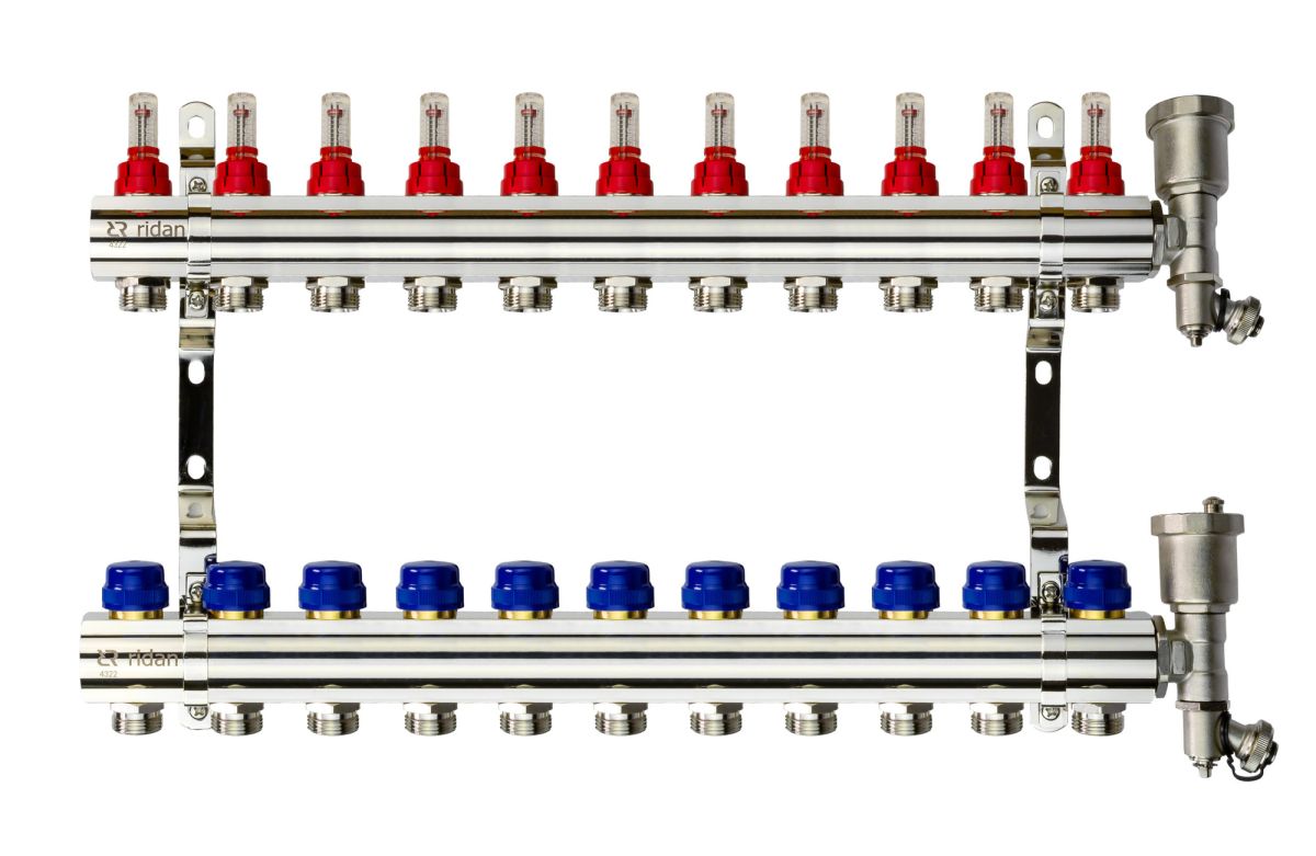 FHF-11F set коллектор+кроншт+торц.секция