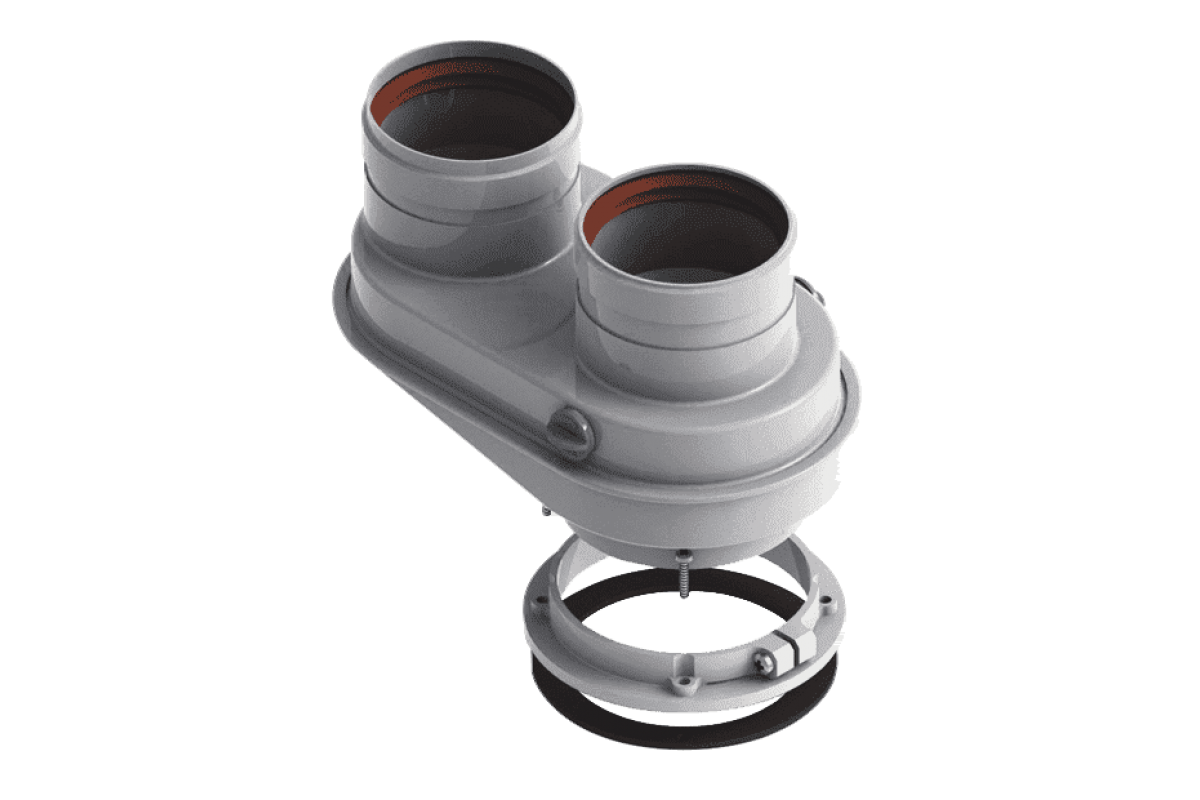 Присоединительный элемент ⌀ 80/80 мм