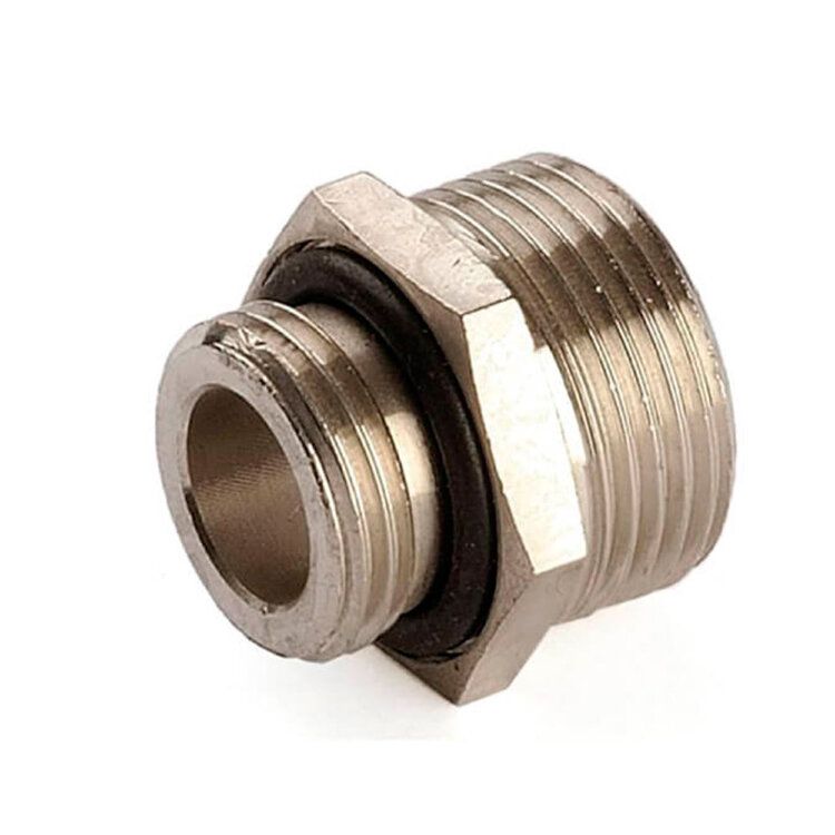 Ниппель НР евроконус (3/4"НР)х 1/2" НР, 1/2"x3/4" for EK