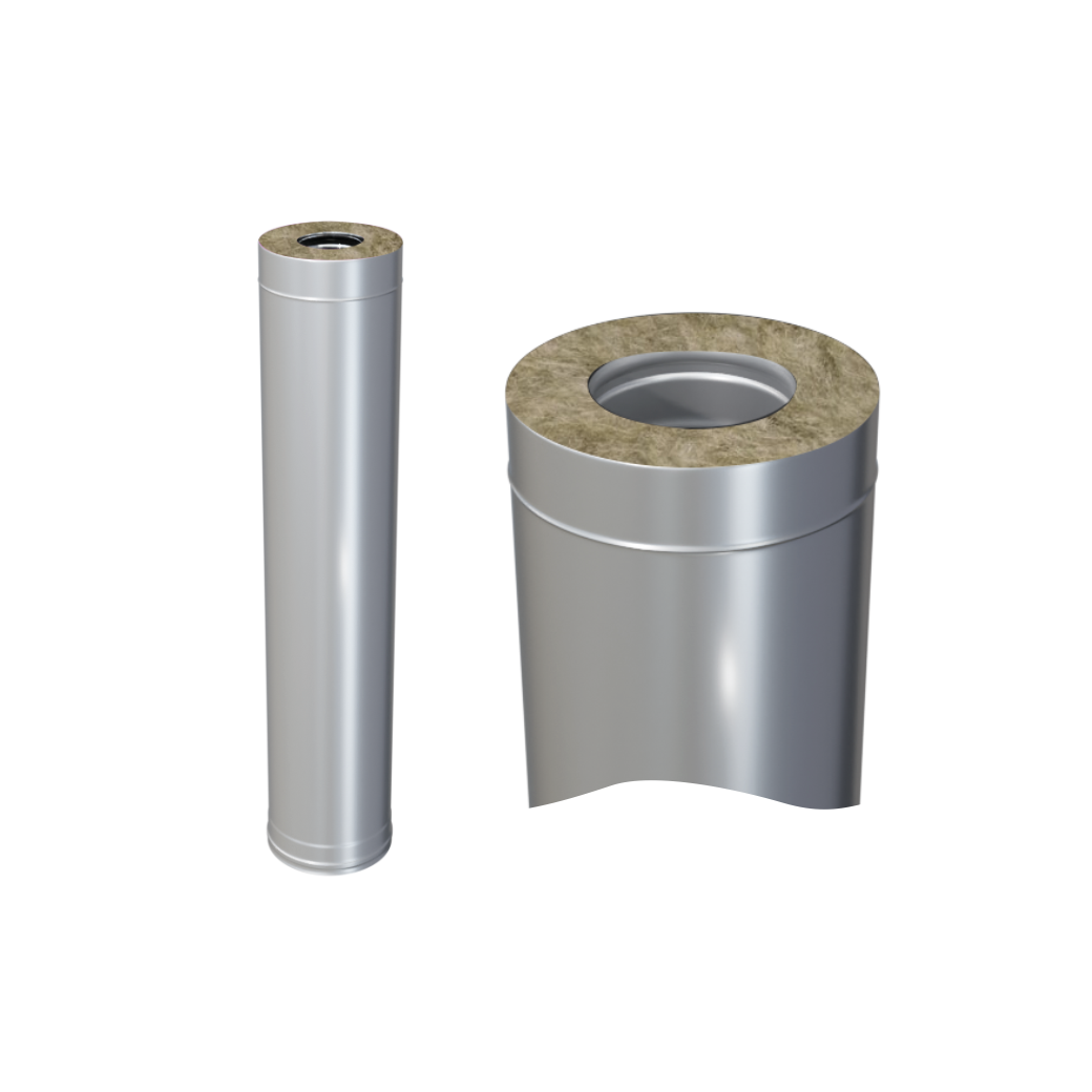Ferrum GS 30-50Z Сэндвич 1,0м (430/0,5мм + оц.) Ф200х280