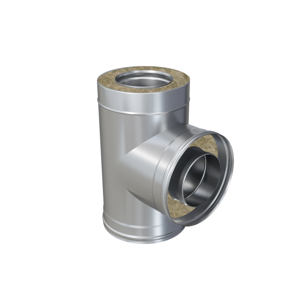 Ferrum GS 30-50Z Сэндвич-тройник 90° (430/0,5мм + оц.) Ф200х280