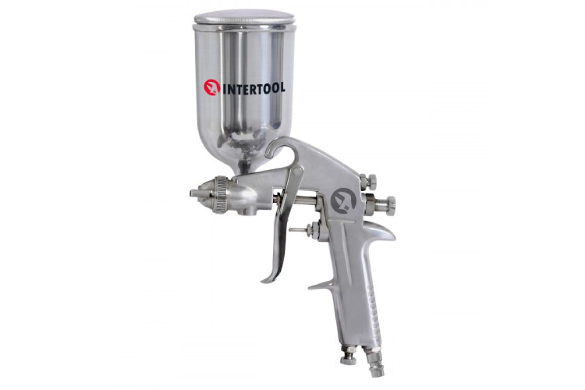 Краскопульт пневматический HP, форсунка 1.5мм, верхний металлически...