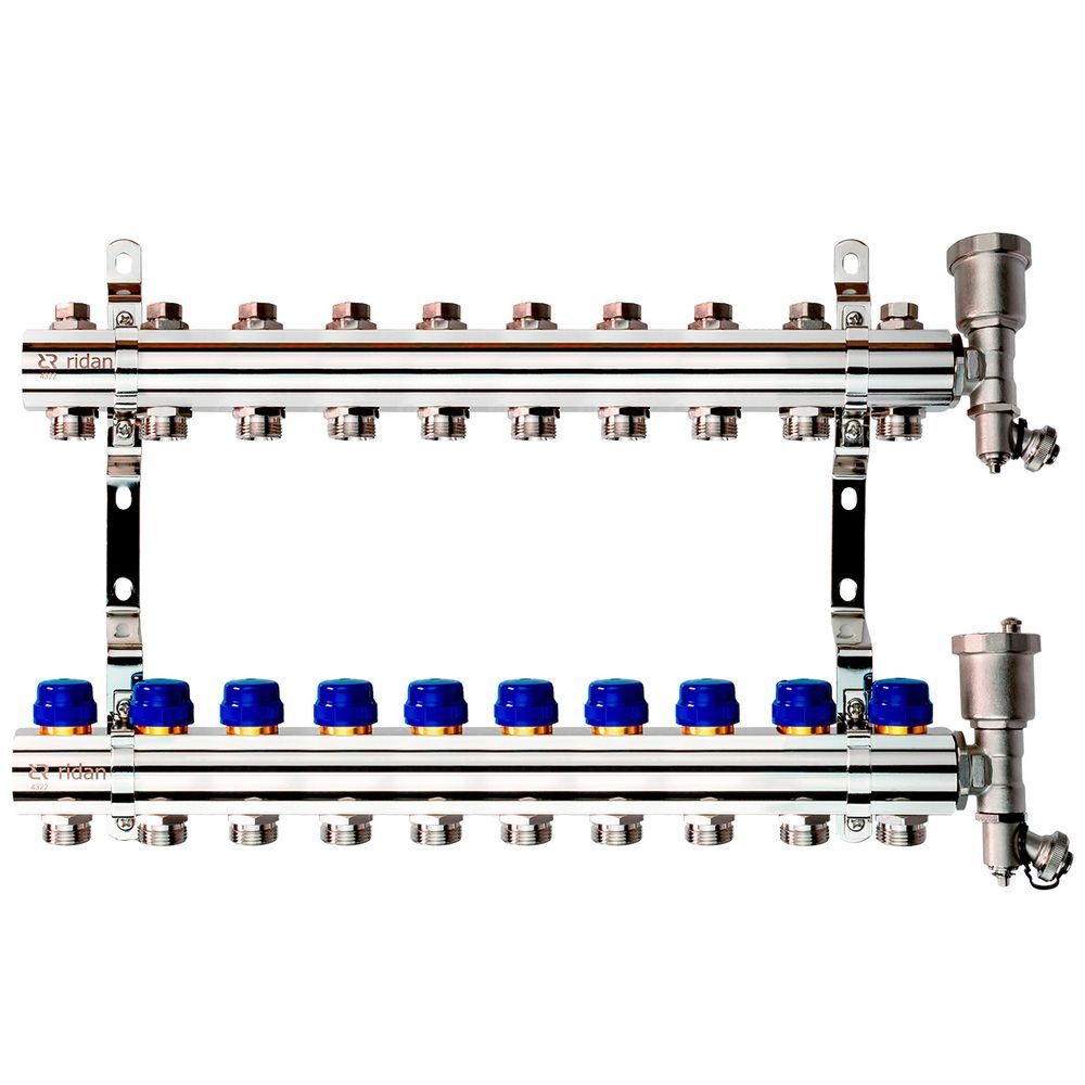 FHF-10 set коллектор+кроншт+торц.секция