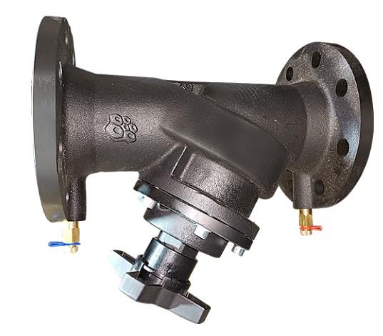 Клапан балансировочный РАШВОРК 347-200-16, DN200, PN16, корпус - чу...