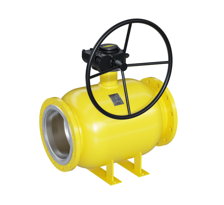 Кран шаровый LD, КШЦФР Gas, из стали 20, Ду150, Ру1,6МПа, П/П, с ре...