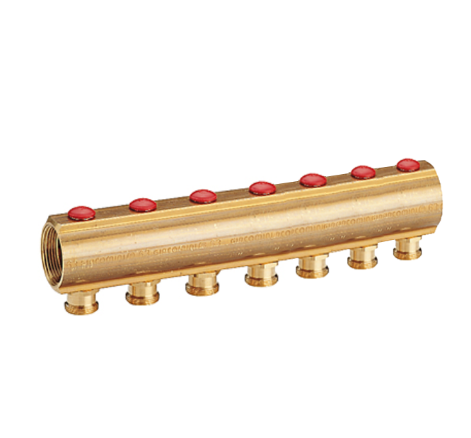 R553SY047, Коллектор с отсечными клапанами, 1" x 3/4"E /7
