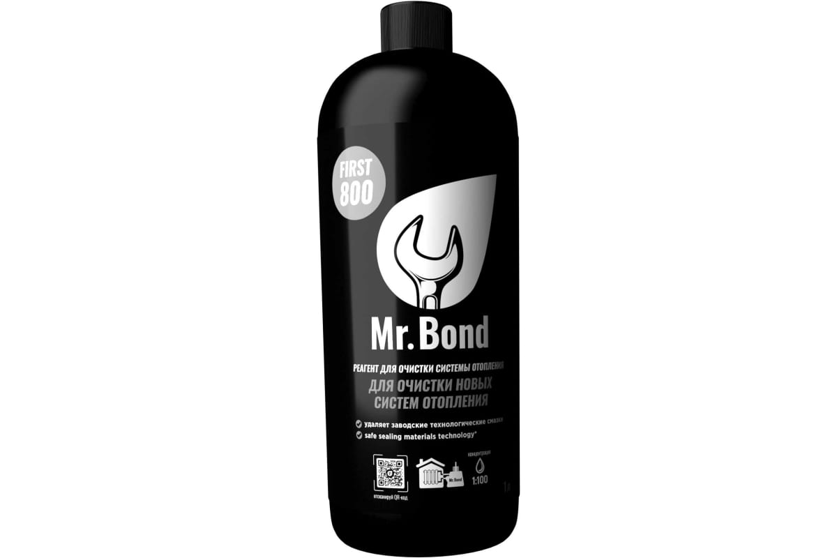 Mr.Bond First 800 Реагент для очистки новых систем отопления