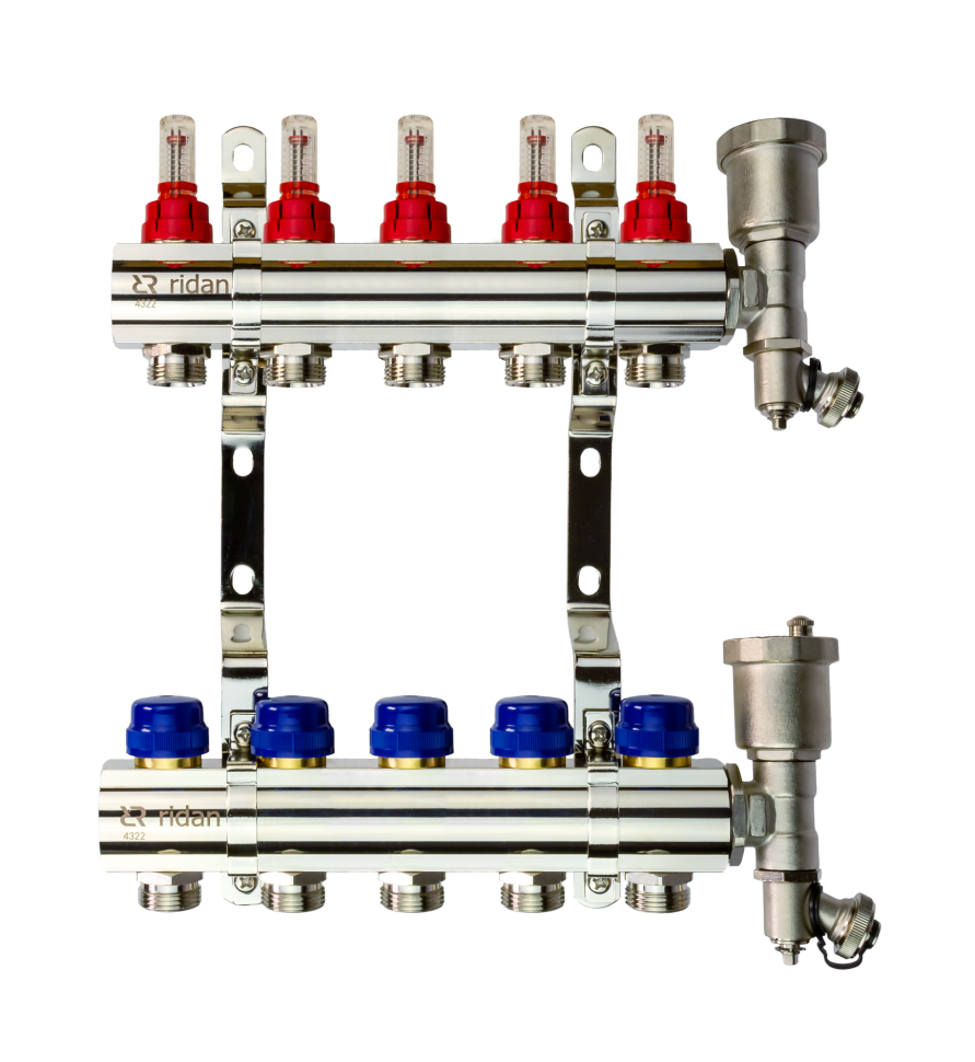 FHF-5F set коллектор+кроншт+торц.секция
