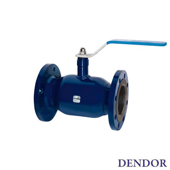Кран шаровой "DENDOR" модель F3515 DN 65 PN 40 стальной фланцевый ,...