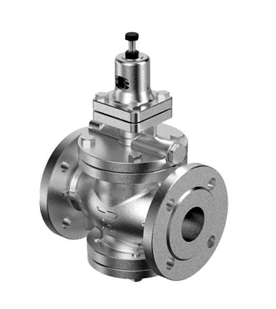 Клапан редукционный с пилотным управлением Гранрег, КАТ26, DN25, дл...