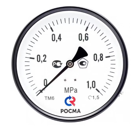 Манометр ТМ-610ТЭ.00(0-60MPa)M20x1,5.1,5