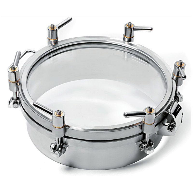 Люк_AISI 316L/SILICON_6025V4 круглый_d 400