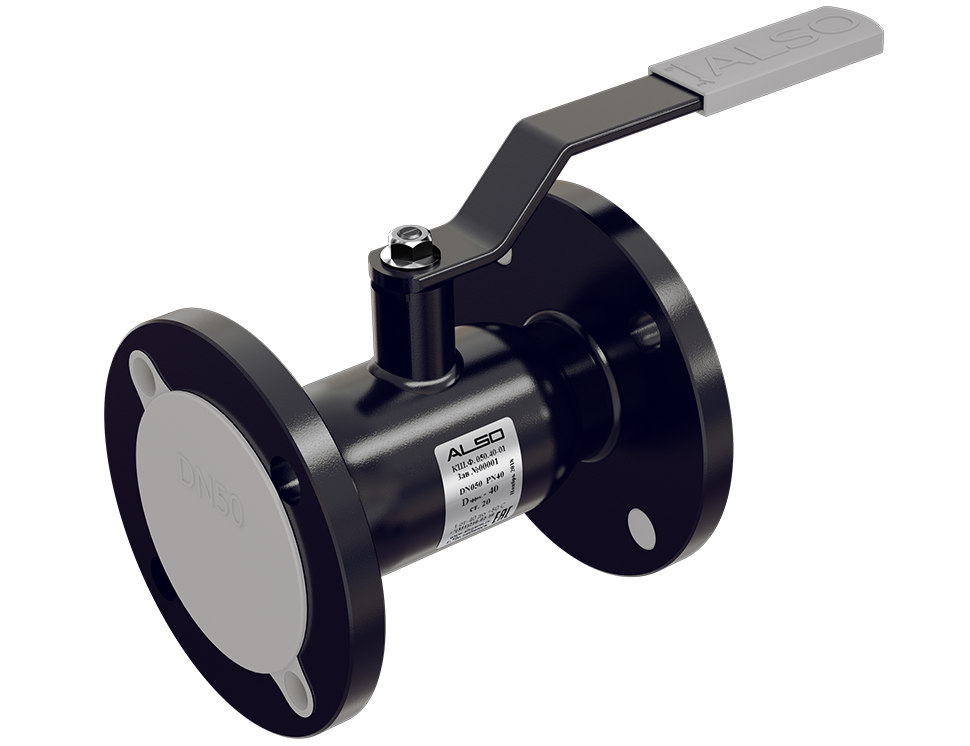 Кран шаровой ALSO КШФ Ду 200 Ру 2,5 МПа из ст.20
