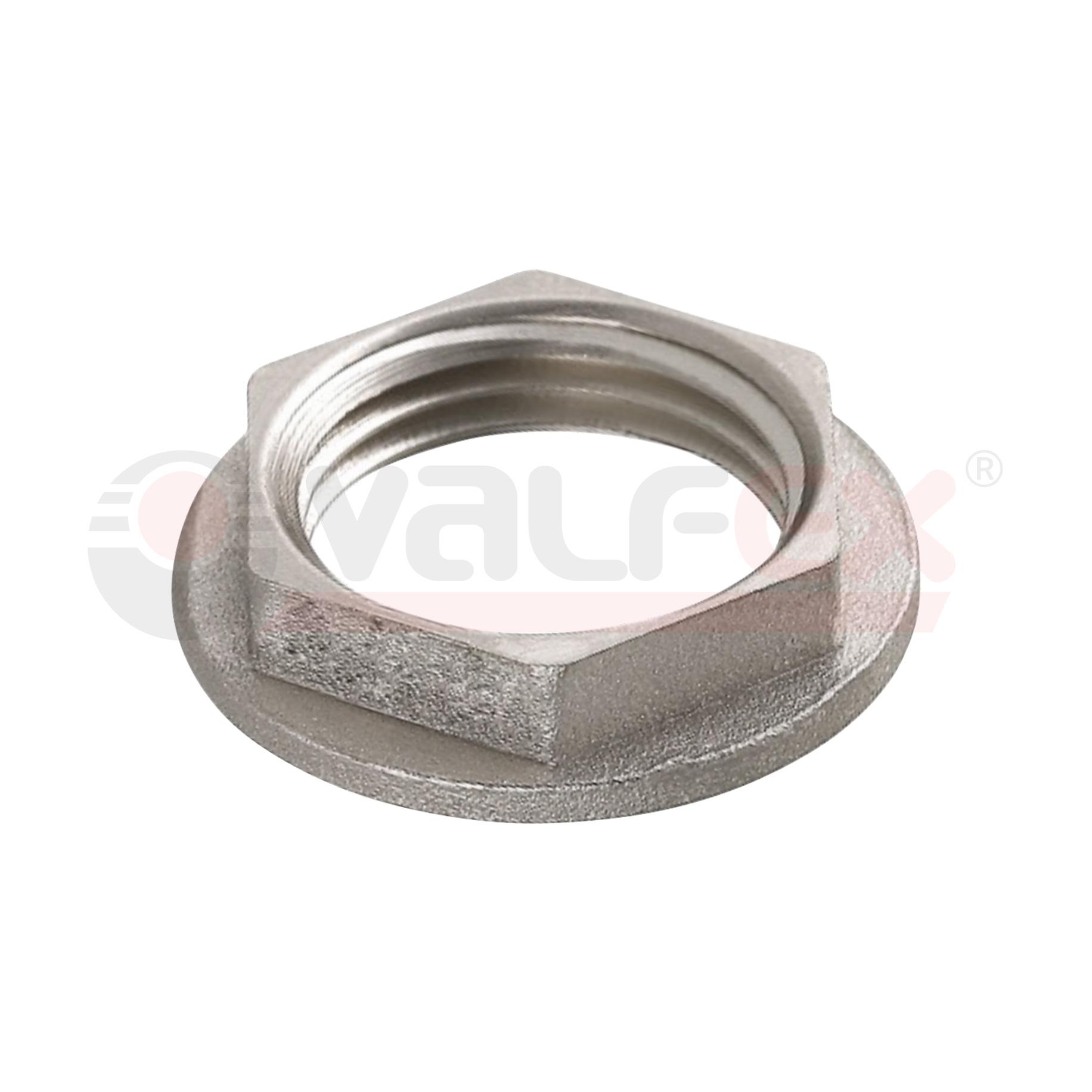 Контргайка никелированная резьбовая ВР 1" (350/10) (Valfex)
