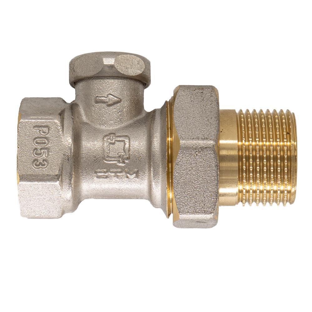 Запорный клапан для радиатора прямой 1/2" CTM ТЕРМО