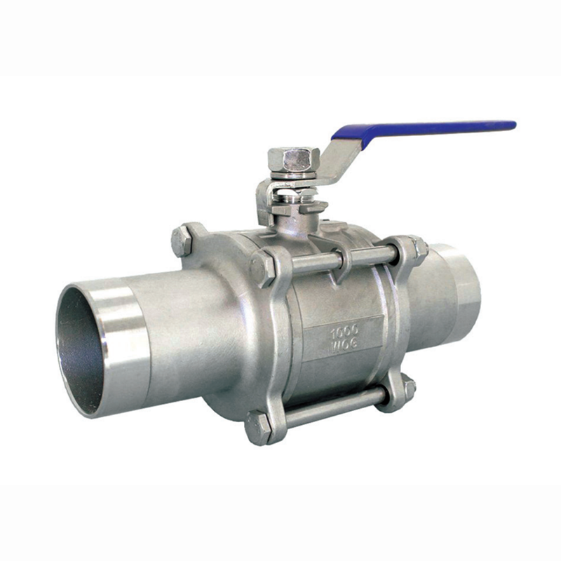 Кран шаровый Leadtec DN 40 PN 40 нержавеющий AISI304 приварной длин...