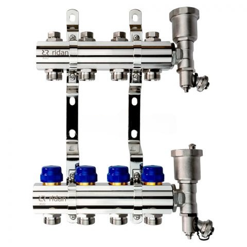 FHF-4 set коллектор+кроншт+торц.секция