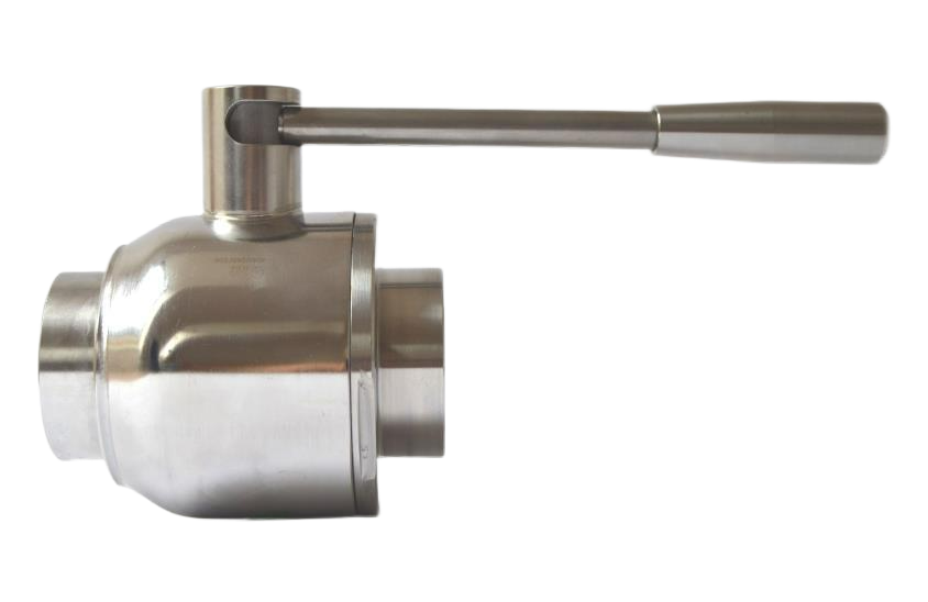 Кран шаровой NIOB FLUID 4051 DN 40 PN 16 нержавеющий AISI 304 под п...
