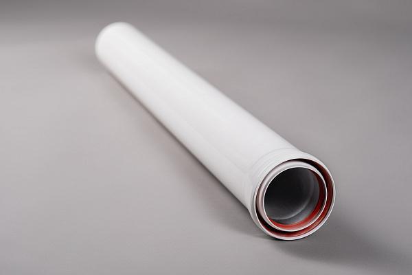 Труба эмалированная с внешней изоляцией, диам. 80 мм, длина 250 мм