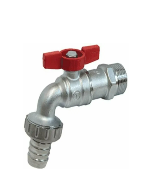 Кран шаровой водоразборный Giacomini R620 Ду 15 Ру10 1/2" латунный ...