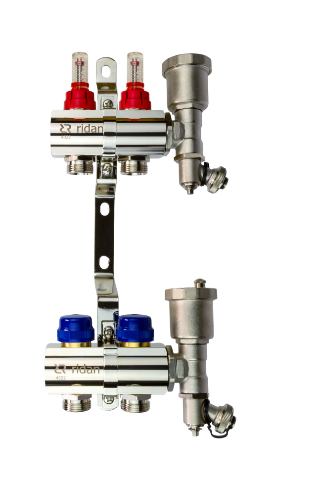 FHF-2F set коллектор+кроншт+торц.секция
